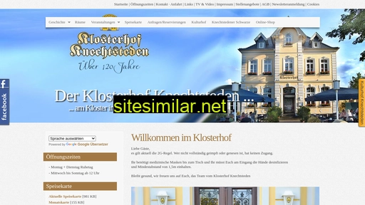 klosterhof-knechtsteden.de alternative sites