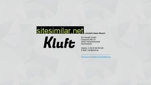kluft.de alternative sites