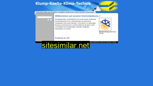 Klump-kaelte-klima-technik similar sites