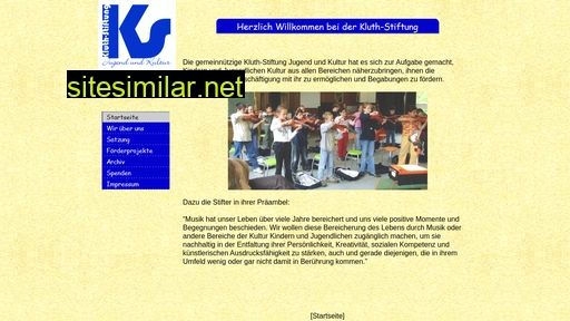 kluth-stiftung.de alternative sites