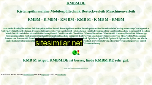 kmbm.de alternative sites