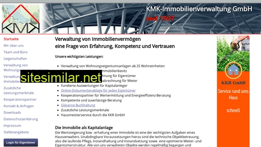 Kmk-immobilienverwaltung similar sites