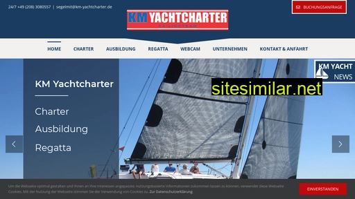 km-yachtcharter.de alternative sites