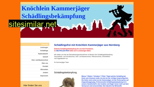 knoechlein-kammerjaeger.de alternative sites