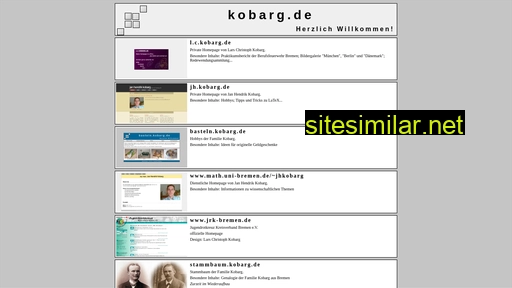 kobarg.de alternative sites