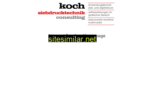 koch-werbetechnik.de alternative sites