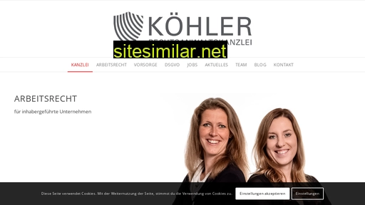 koehler-arbeitsrecht.de alternative sites