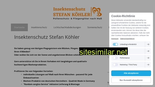 koehler-sonnenschutz.de alternative sites
