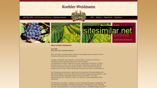 koehler-weidmann.de alternative sites