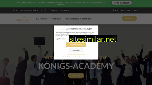 Koenigs-academy similar sites
