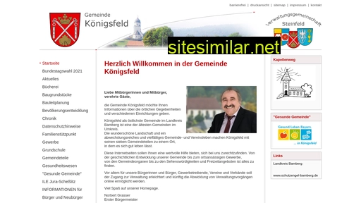 Koenigsfeld-oberfranken similar sites