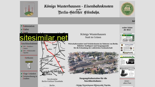 Koenigswusterhausen similar sites