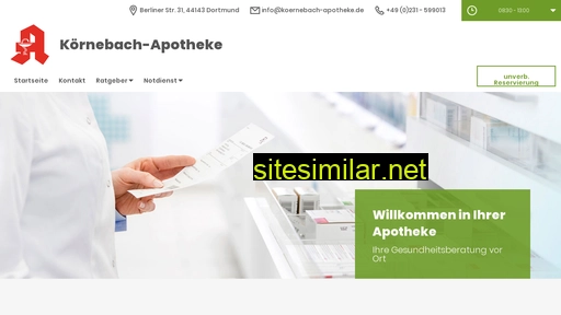 Koernebachapotheke-dortmund-app similar sites
