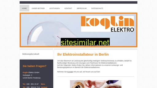 koglin-elektro.de alternative sites