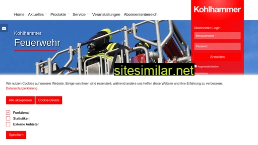 kohlhammer-feuerwehr.de alternative sites