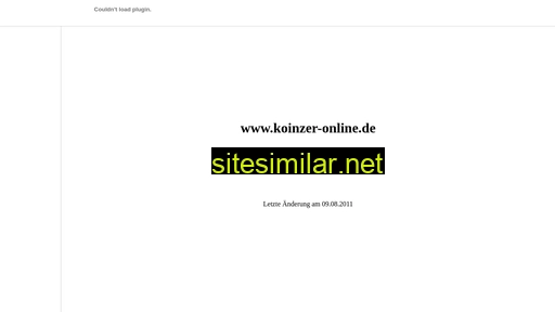 koinzer-online.de alternative sites