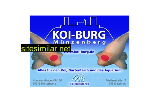 koi-burg.de alternative sites
