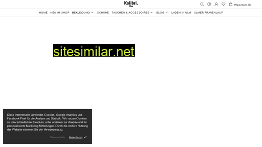 kolibri-ulm.de alternative sites