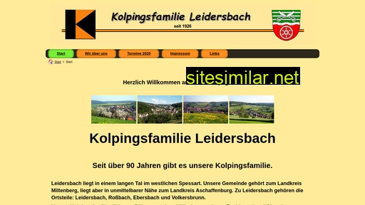 kolpingsfamilie-leidersbach.de alternative sites