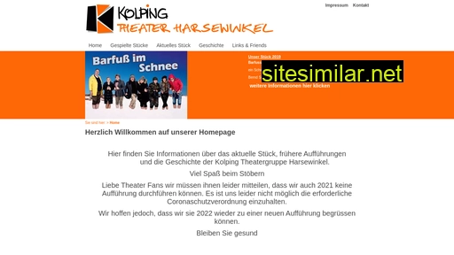 kolpingtheatergruppe.de alternative sites