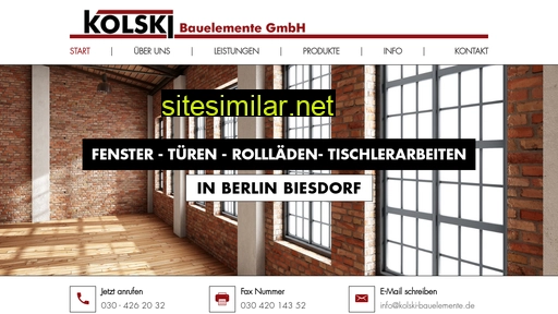 kolski-bauelemente.de alternative sites