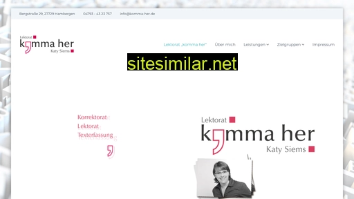 Komma-her similar sites