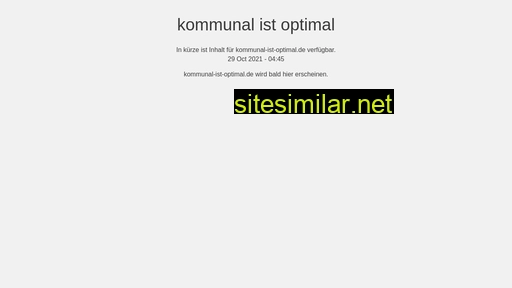 kommunal-ist-optimal.de alternative sites