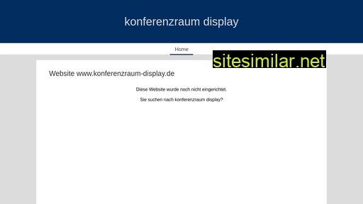 konferenzraum-display.de alternative sites