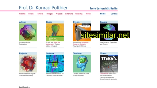 Konrad-polthier similar sites
