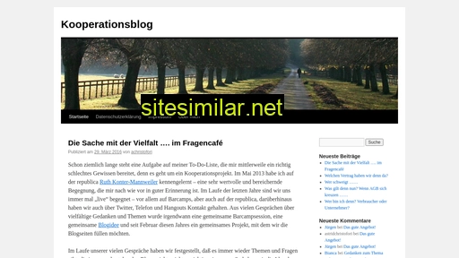 kooperationsblog.de alternative sites