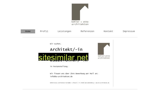 ko-architekten.de alternative sites