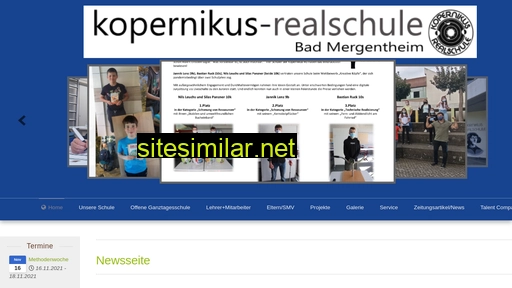 kopernikusrealschule.de alternative sites
