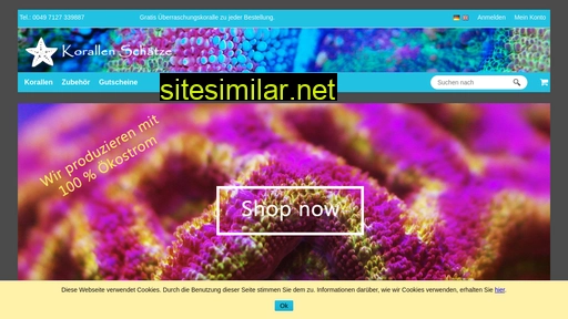 korallen-schaetze.de alternative sites