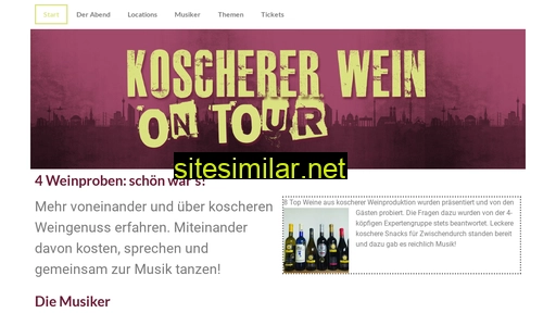 koscherer-wein-on-tour.de alternative sites