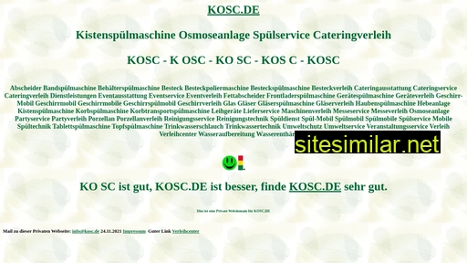 kosc.de alternative sites