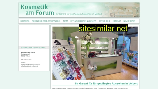 kosmetik-am-forum.de alternative sites