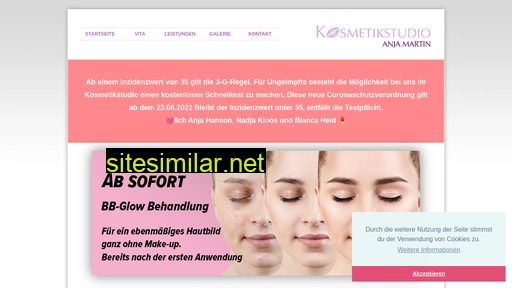kosmetik-anjamartin.de alternative sites