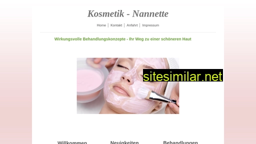 kosmetik-nannette.de alternative sites