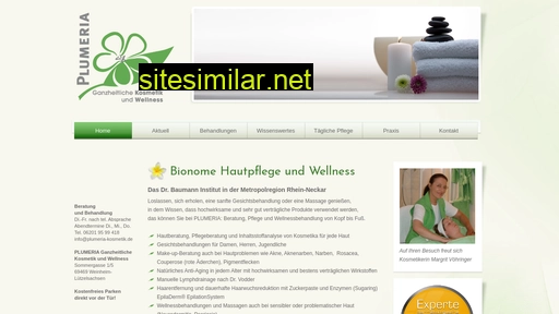 kosmetik-plumeria-weinheim.de alternative sites