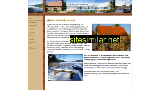 kossaetenhaus.de alternative sites