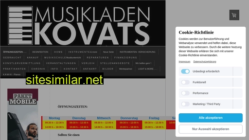 Kovats-musikladen similar sites