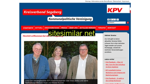 kpv-segeberg.de alternative sites