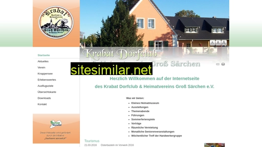 Krabat-dorfclub similar sites