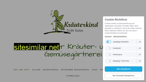 kraeuterkind.de alternative sites