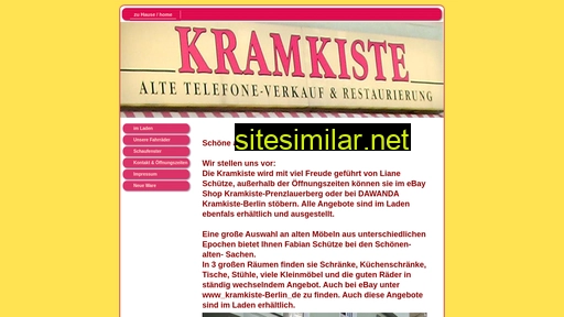 Kramkiste-berlin similar sites