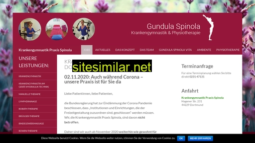 krankengymnastik-spinola.de alternative sites