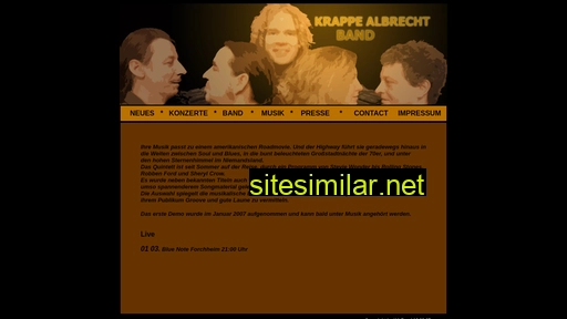 krappe-albrecht-band.de alternative sites
