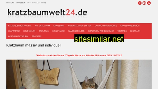 kratzbaumwelt24.de alternative sites