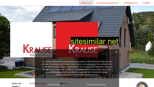 krause-massivhaus.de alternative sites