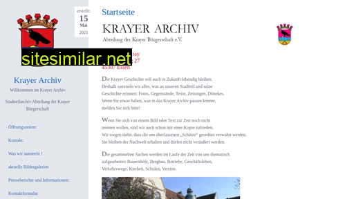 krayer-archiv.de alternative sites